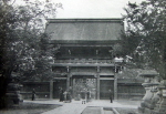 Temple and Bull at Kioto