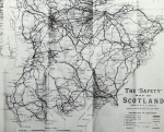 Safety Map of Scotland by H R G Inglis 