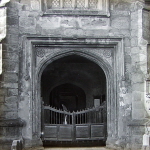 Sefton Church door
