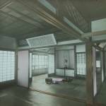 Japanese room in a house